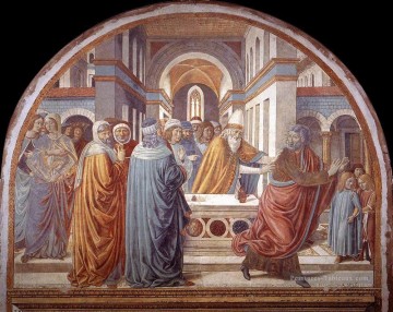 Expulsion de Joachim du Temple Benozzo Gozzoli Peinture à l'huile